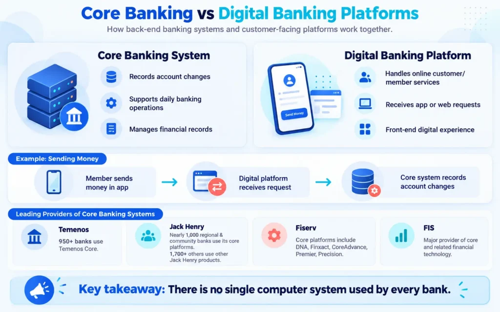 Core Banking vs Digital Banking Platforms