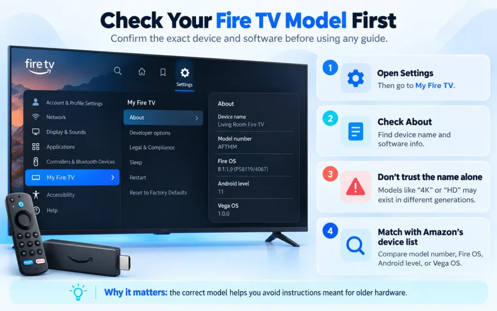 How to Check Your Fire TV Model