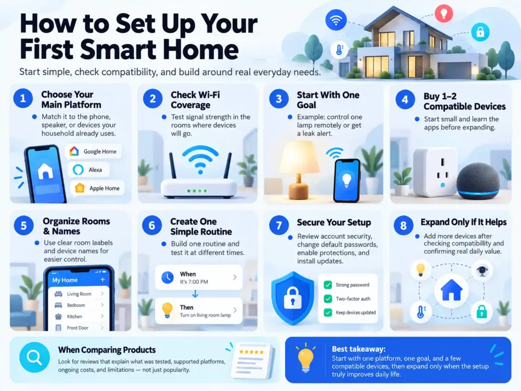 How to Set Up Your First Smart Home