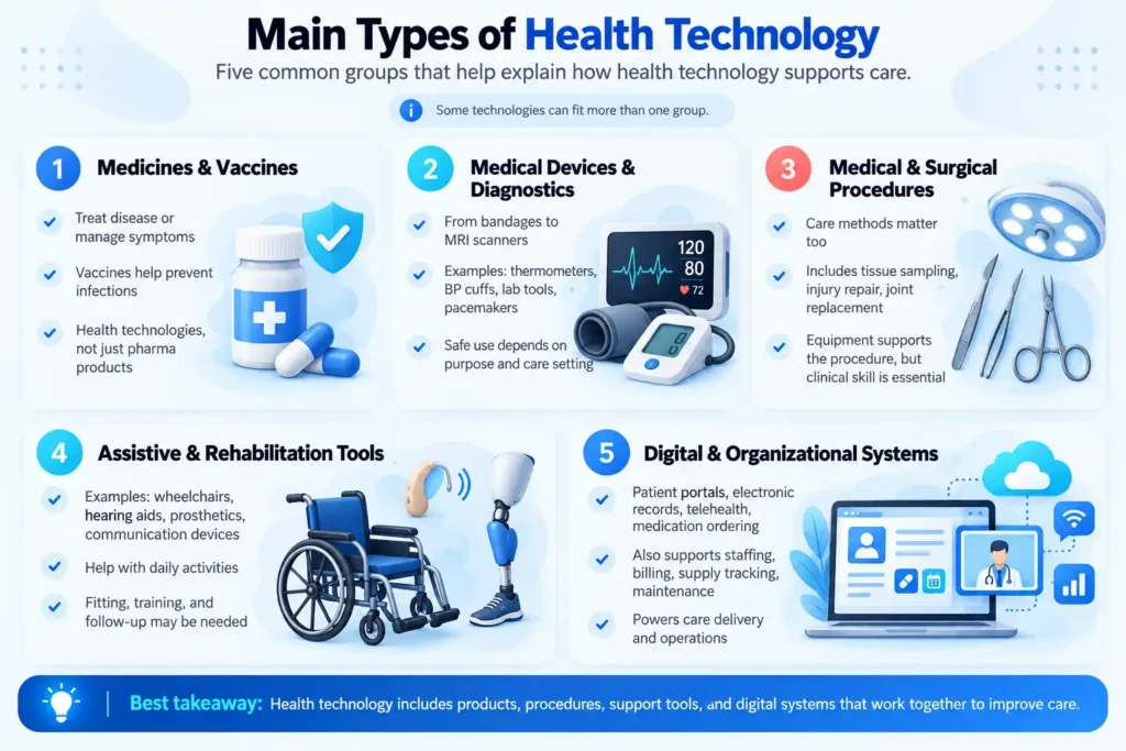 Main Types of Health Technology